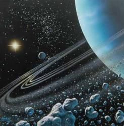 Güneşin Etrafındaki Tüm Gezegenler Aynı Yönde Dönerken , Uranüs ve Venüs Neden Onların Aksi Yönde Dönerler?
